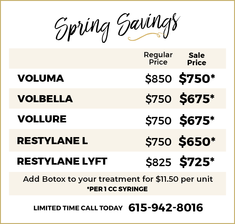 Spring Savings