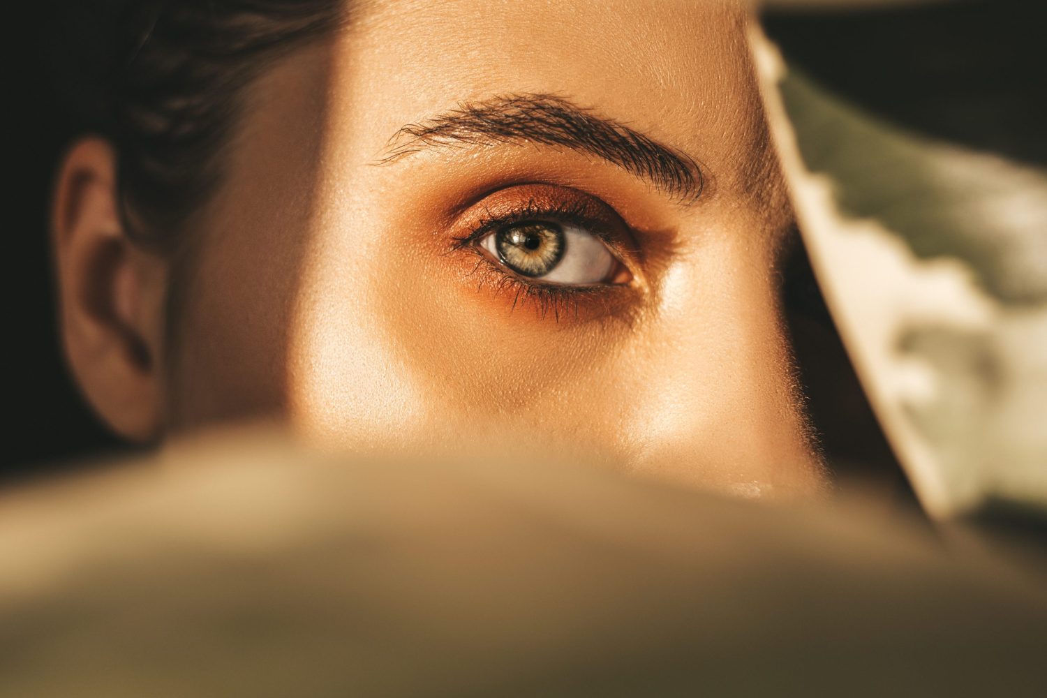 Beautiful woman's eye
